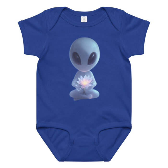 Grow Strong Baby! Baby jersey bodysuit
