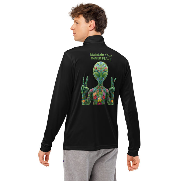 Maintain Your Inner Peace - Lightweight quarter-zip pullover
