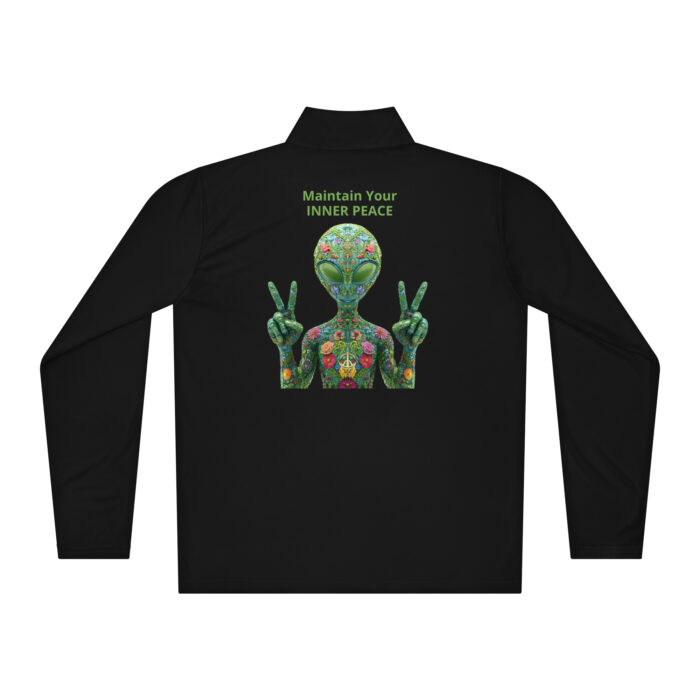 Maintain Your Inner Peace - Lightweight quarter-zip pullover
