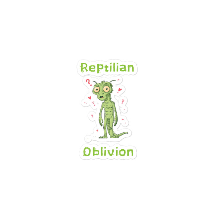 Reptilian Oblivion! Reptilian Lovers Namaste Yoga Zen Inspired Die-cut stickers