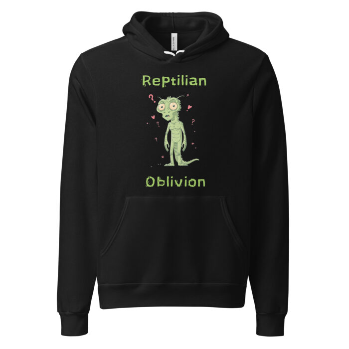Reptilian Oblivion! Reptilian Alien Lovers Namaste Yoga Zen Inspired Unisex hoodie