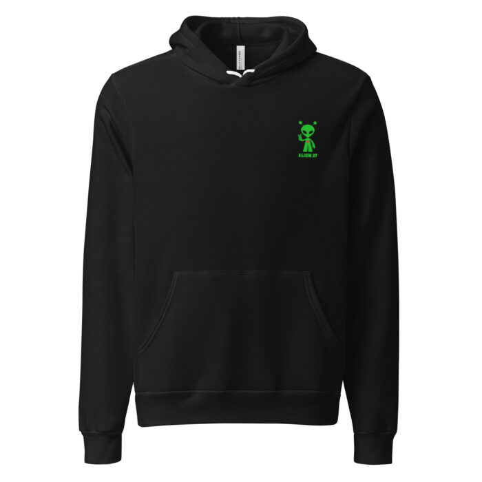 Feline Groovy! Feline Alien Lovers Namaste Yoga Zen Inspired Unisex hoodie