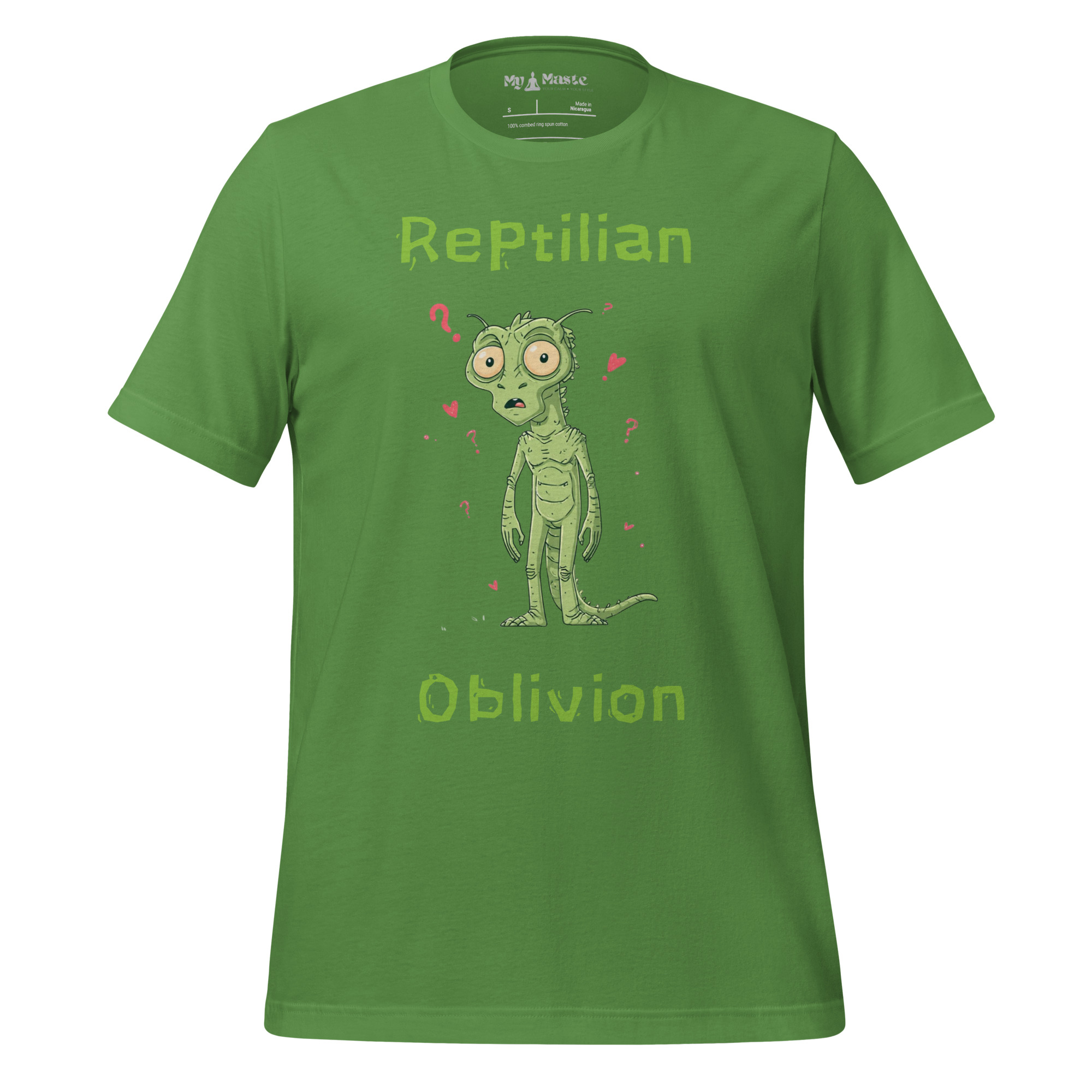 Reptilian Oblivion! Reptilian Alien Lovers Namaste Yoga Zen Inspired Unisex t-shirt - Image 10