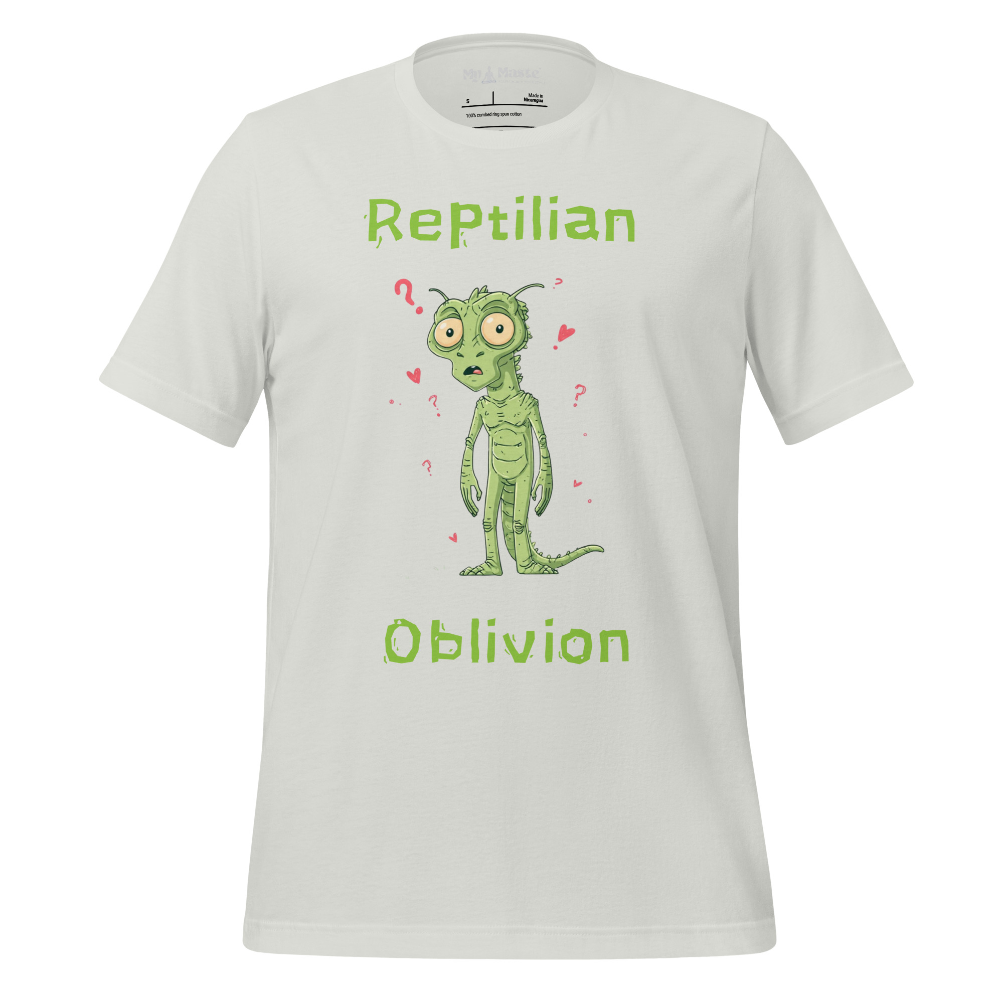 Reptilian Oblivion! Reptilian Alien Lovers Namaste Yoga Zen Inspired Unisex t-shirt - Image 14