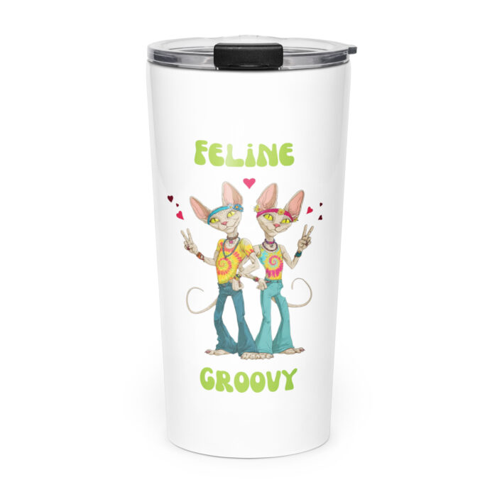 Tapered stainless steel tumbler